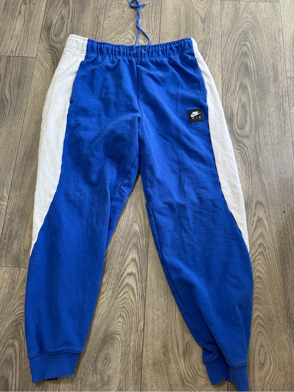 Nike Air Blue White Sweatpants Joggers - men’s